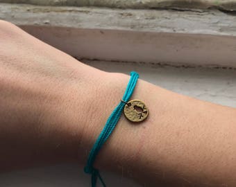 Blackbird Singing Token Charm Bracelet