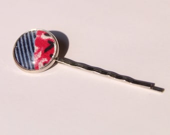 Fabric hairclip Ben African wax