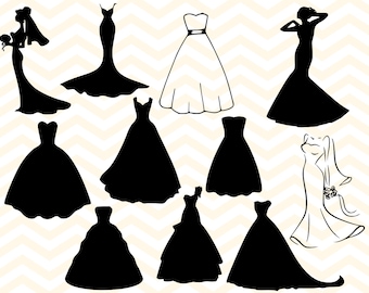 Free Free 277 Wedding Dress Svg SVG PNG EPS DXF File