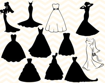 Free Free Wedding Dress Svg Free 696 SVG PNG EPS DXF File