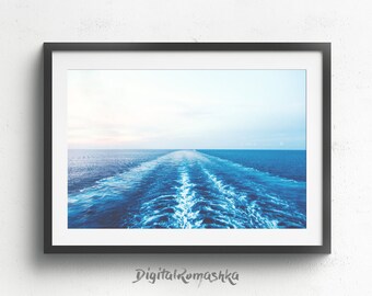 Ocean Print, Ocean Waves Print, Ocean Waves, Beach Decor, Ocean Wave, Ocean Wall Art, Ocean Photography, Ocean Art, Printable Art