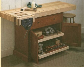 Classic Workbench Woodworking Plans