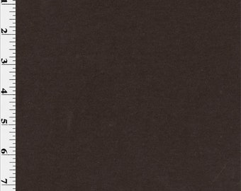 Brown Wool Jersey, Fabric By The Yard