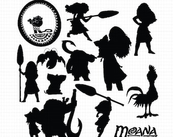 Free Free 111 Silhouette Baby Moana Svg Free SVG PNG EPS DXF File