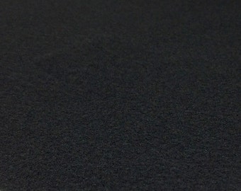 Black Felt Sheets - 6 pcs - Rainbow Classic Eco Fi Craft Felt Supplies