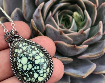 Poseidon Variscite Pendant