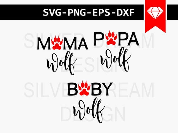Download wolf family svg file howling wolf papa wolf svg wolf