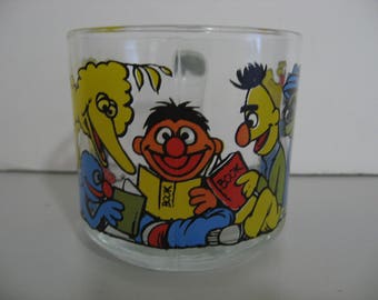 Vintage 1970's Anchor Hocking - Sesame Street - Muffets Mug!