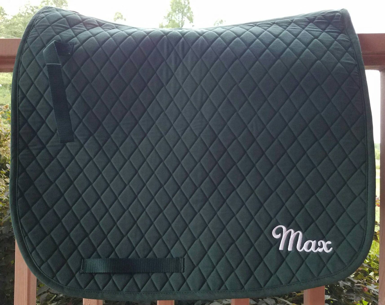 TuffRider Hunter Green Dressage Saddle Pad