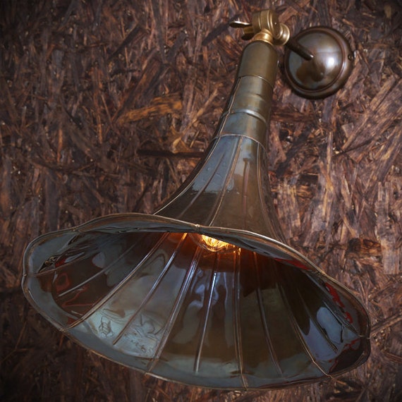 Gramophone Quirky Modern Wall Light