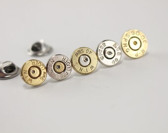 Bullet Tie Tack - Bullet Hat Pin - Valentines Day Gifts For Him - Gifts for Husband - Valentines Day Gifts for boyfriend - Groom Gift