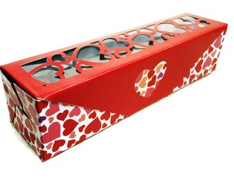 Gourmet Dog Treats - Hearts of Love gift box - Vegetarian All Natural Gift Boxed Valentines Day - Shorty's Gourmet Treats