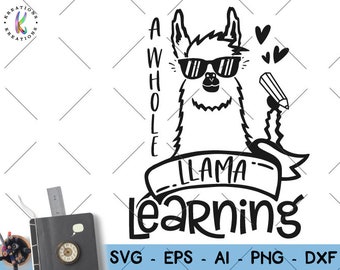 Download Llama silhouette | Etsy