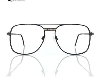 Lurveau® Black Aviator Vintage Frame / C361