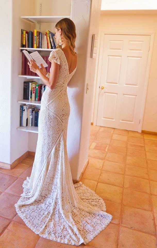 Crochet Wedding Dress Train Fashion Dresses