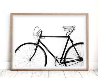 Cycling poster, bike print, bicycle poster, bicycle wall art, bicycle art, printable wall art, cyclist gift, bike gift, bicycle art posters