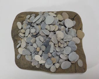 250+ Selection Of Small/Tiny 0.3 - 1.1"/0.8-2.8 cm Beach Stones - Bulk Small Beach Pebbles - Small Sea Stones #221