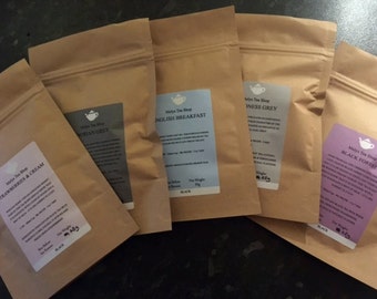 Black Tea, Loose Leaf tea, Tea Selection, Tea Gift Set, Tea Sample Set, Tea Gift Box