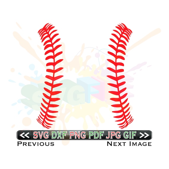 Download Baseball Stitches SVG Files for Cutting Softball Cricut ...