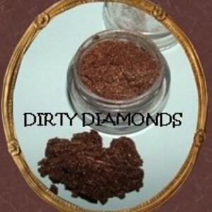 10g DIRTY DIAMONDS Natural Crushed Mineral Makeup EYELINER/Eyeshadow