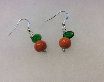 Pumpkin Earrings