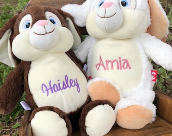 Personalized Stuffed Animal, Monogrammed Stuffed Animal, Monogrammed Cubbies,Cubbies Stuffed Animal, Monogrammed Bunny