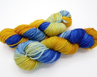 Very Starry Variegated Merino Worsted Hand Dyed Yarn - In Stock