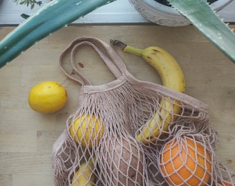 Naturally Dyed Reusable Produce Bag