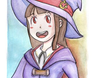 4x6 Watercolour art OOAK
