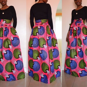 African print skirt | Etsy