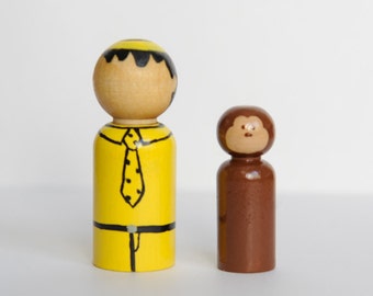 Curious George and Man in the Yellow Hat