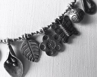 Bracciale charms argento