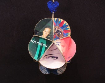 Duran Duran Album Cover Ornament Made From Record Jackets