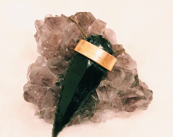 Obsidian Arrowhead Necklace