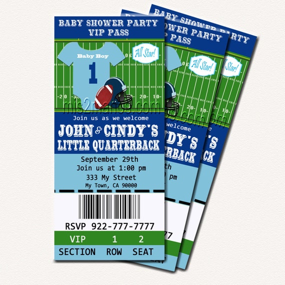 Printable Ticket Invitations 10