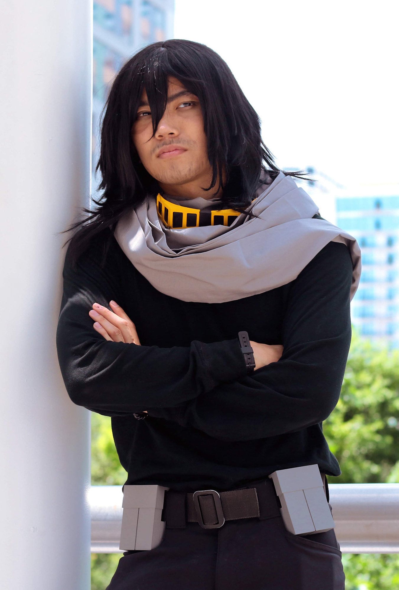 Boku no hero academia Aizawa Scarf 2 different colors
