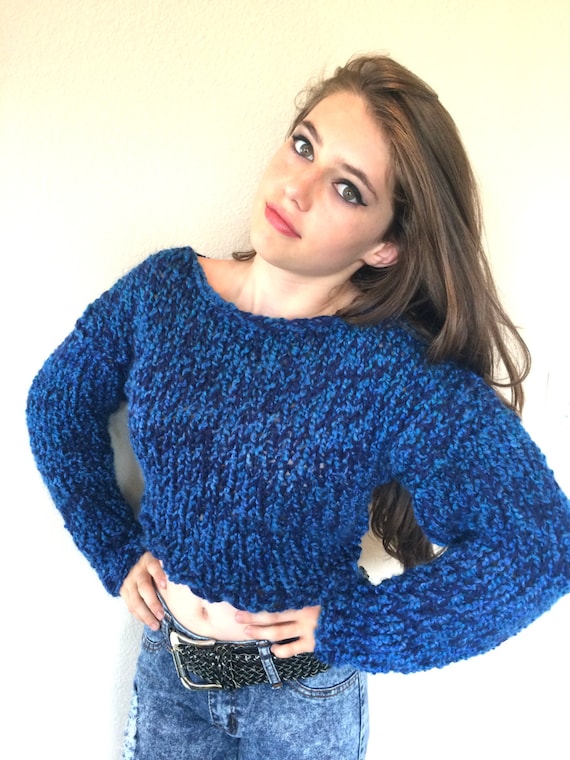 Easy Knitting Pattern for a Tight Fitting Boat Neck Chunky