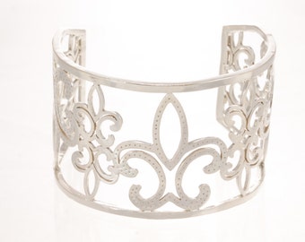Silver cuff ,sterling bangle bracelet