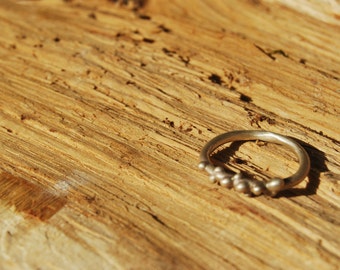 Sterling Silver Ring - Contemporary jewelry