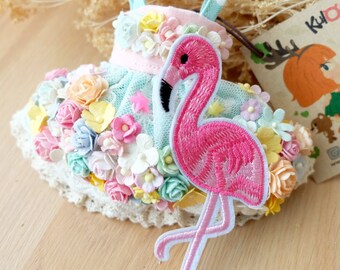 Blythe Flamingo Blumen Kleid