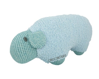 crochet pattern sheep in 1 piece