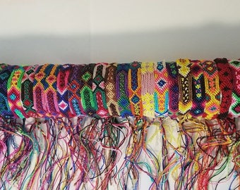 Friendship Bracelet Set Mexican Handwoven Bracelets