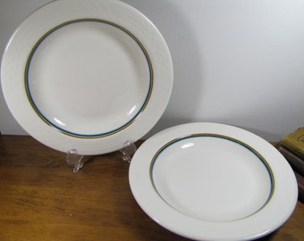 Two (2) Vintage Medallion Sterling China R-4 Shallow Bowls