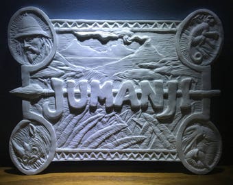 Jumanji Board Cover Casting