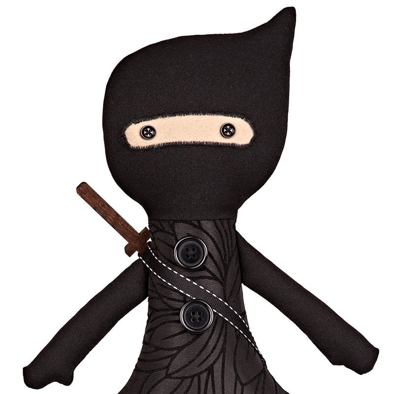 night ninja plush doll