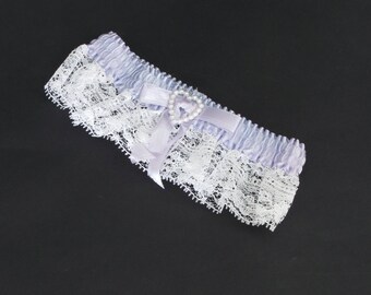 Early 1980's vintage wedding/bridal garter, Deadstock/New in Box