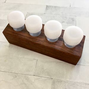 Small Walnut Dinky Dip holder-Create your own
