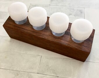 Small Walnut Dinky Dip holder-Create your own