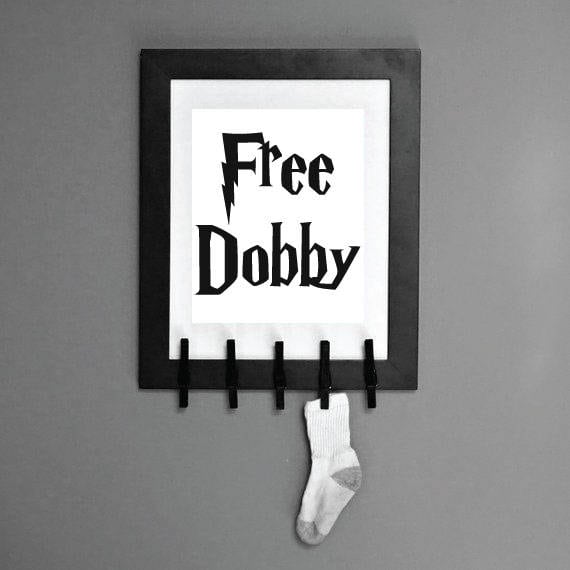 Free Dobby Sign Free Dobby Free Dobby Print Laundry Sign