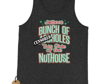 Jolliest Bunch Of A**holes Jersey Tank Top for Men